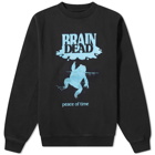 Brain Dead Peace of Time Crew Sweat