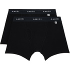 AMIRI Two-Pack Black 'AMIRI' Boxer Briefs