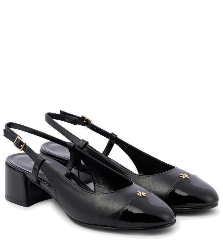 Photo: Tory Burch Leather slingback pumps