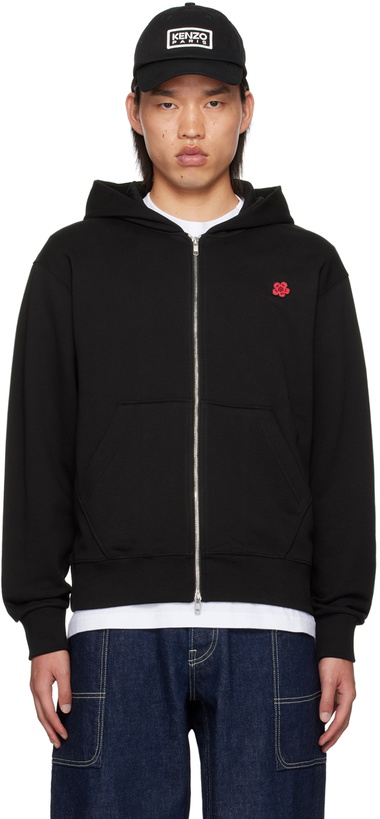 Photo: Kenzo Black Kenzo Paris Boke Flower Hoodie