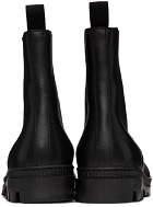 Loewe Black Leather Chelsea Boots