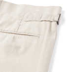 Richard James - Cream Cotton-Corduroy Suit Trousers - Neutrals