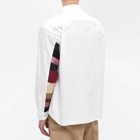 Uniform Experiment Men's Sleeve Detail Panel Shirt in White