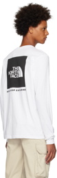 The North Face White Box NSE Long Sleeve T-Shirt