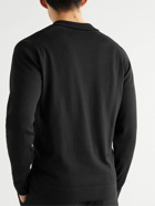 John Smedley - Letterford Slim-Fit Sea Island Cotton Half-Zip Sweater - Black