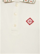 CASABLANCA - Logo Organic Cotton Polo