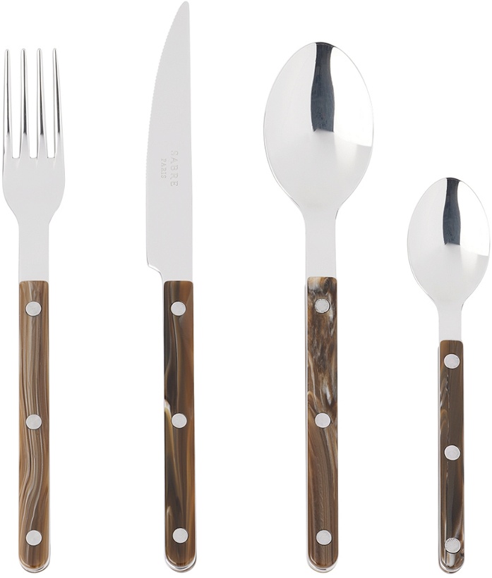 Photo: Sabre Brown Shiny Bistrot Cutlery Set