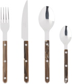 Sabre Brown Shiny Bistrot Cutlery Set