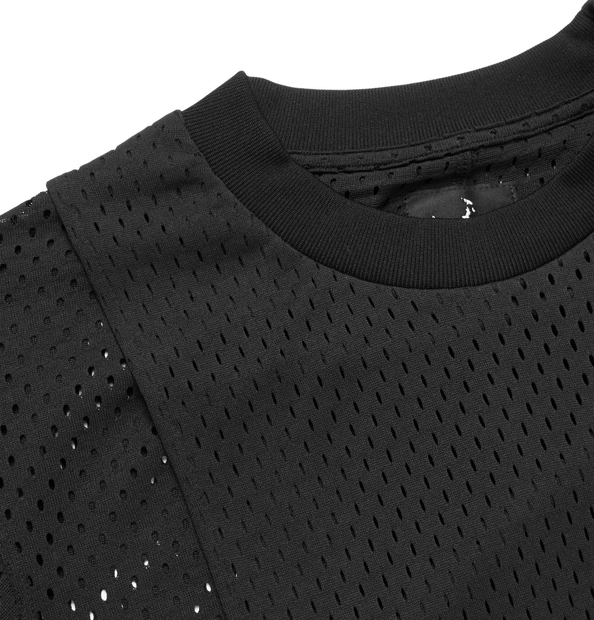 Rick Owens - Champion Toga Mesh T-Shirt - Black Rick Owens