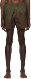 True Tribe Khaki Wild Steve Swim Shorts