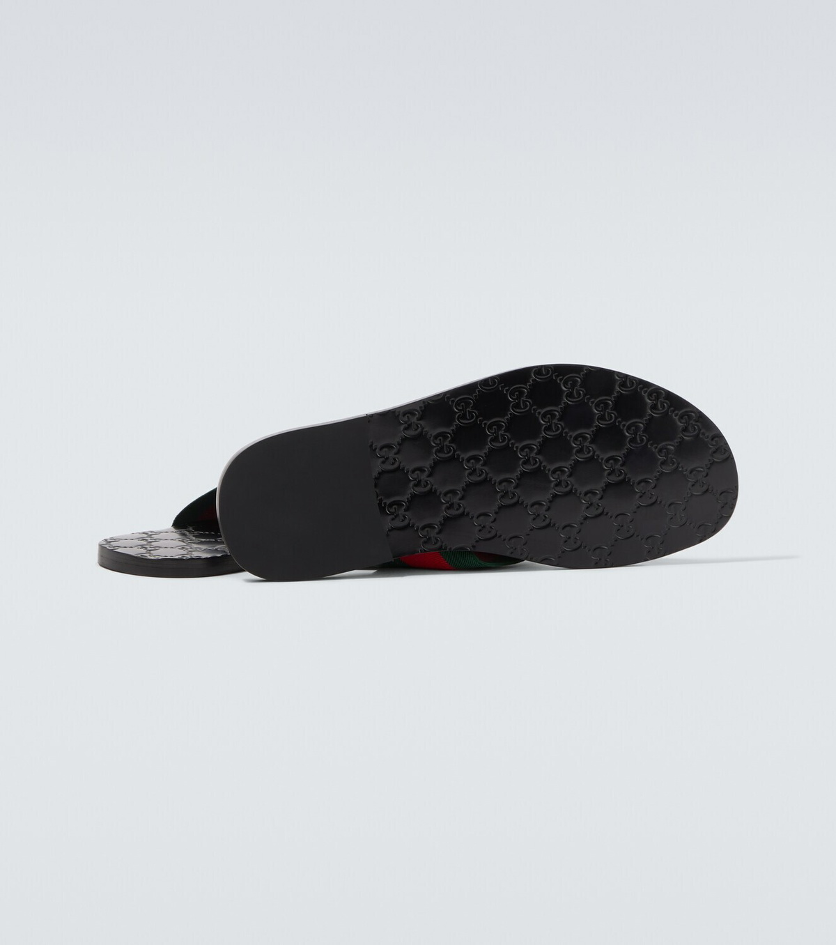 Gucci Riviera GG leather thong sandals
