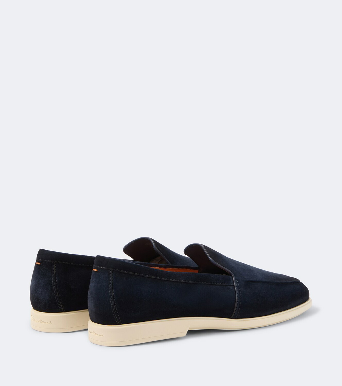 Santoni Suede loafers