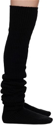 Rick Owens Black Costina Socks