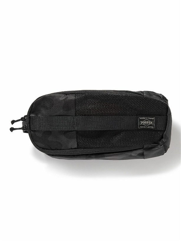 Photo: Porter-Yoshida and Co - Effect Mesh-Trimmed Camouflage-Print Shell Pouch