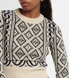 Golden Goose - Jacquard wool-blend sweater