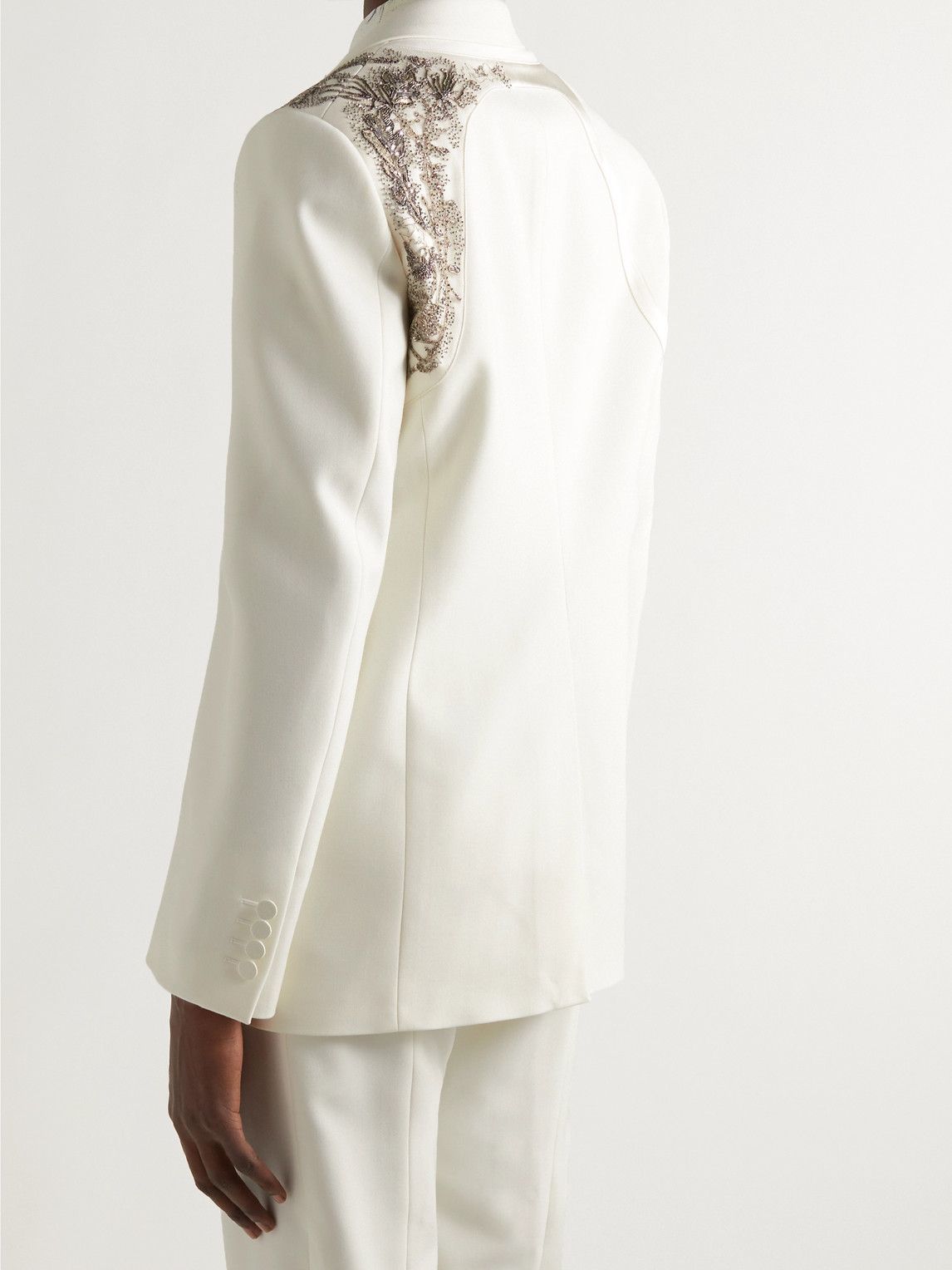 Alexander McQueen - Slim-Fit Harness-Detailed Embellished