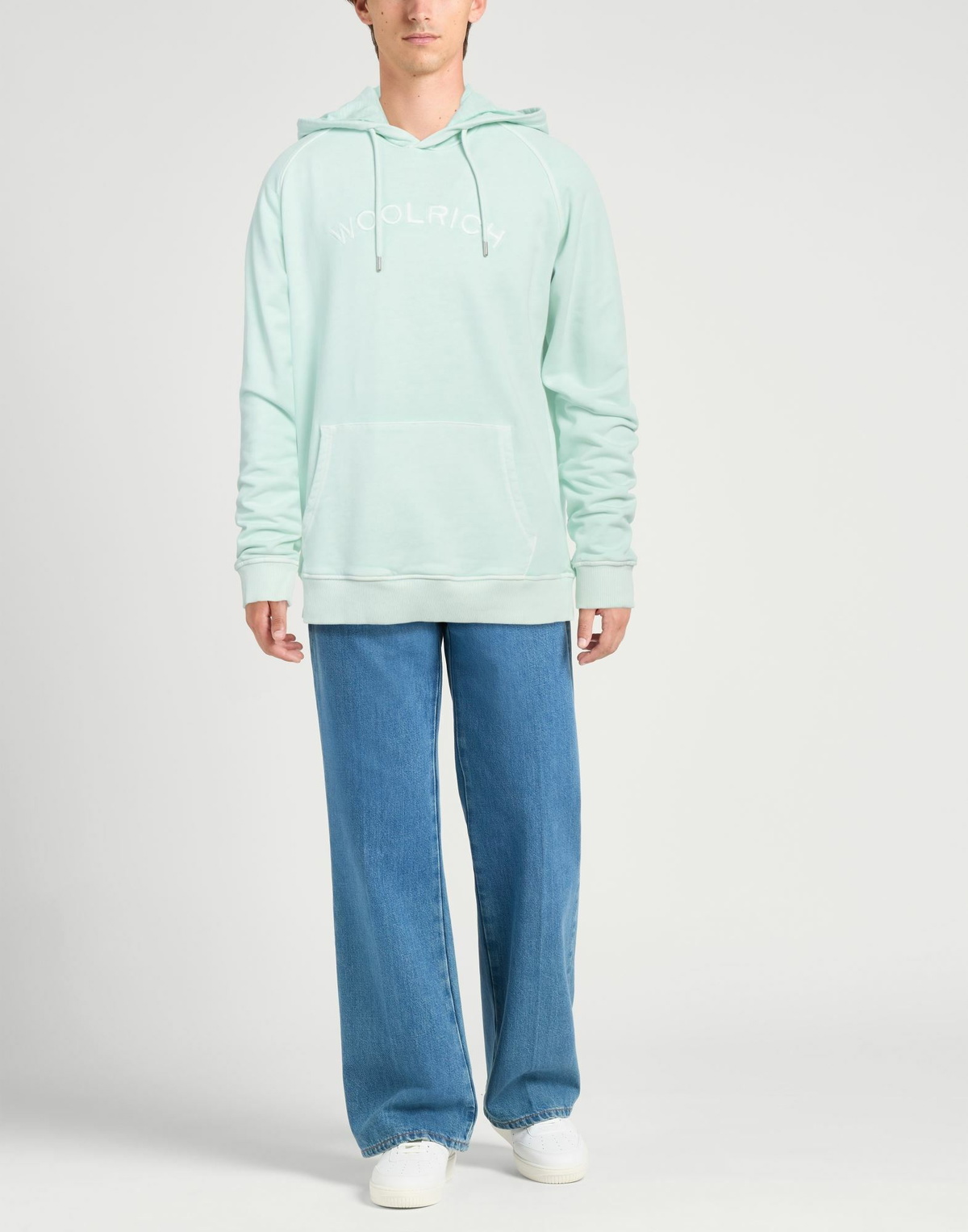 Woolrich Mens Sweatshirt Light in Green