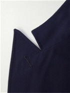 Rubinacci - Double-Breasted Wool Suit Jacket - Blue