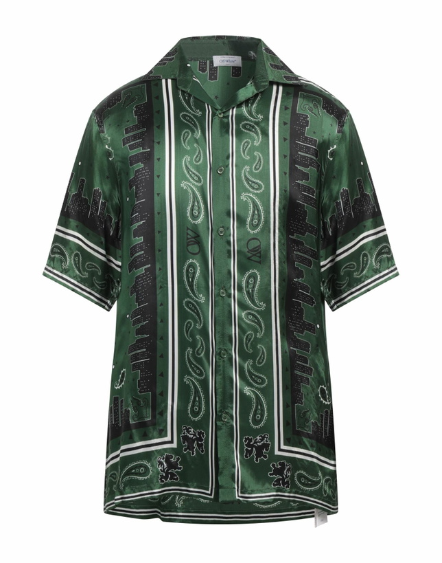 Photo: Off-white Mens Shirt in Green