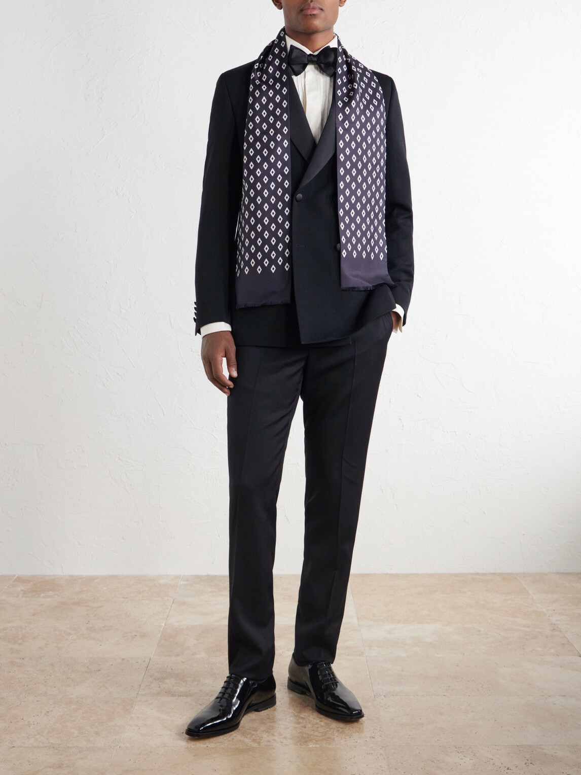 Favourbrook - Fringed Silk-Jacquard Scarf