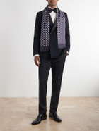 Favourbrook - Fringed Silk-Jacquard Scarf