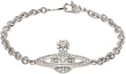 Vivienne Westwood Silver Mini Bas Relief Bracelet