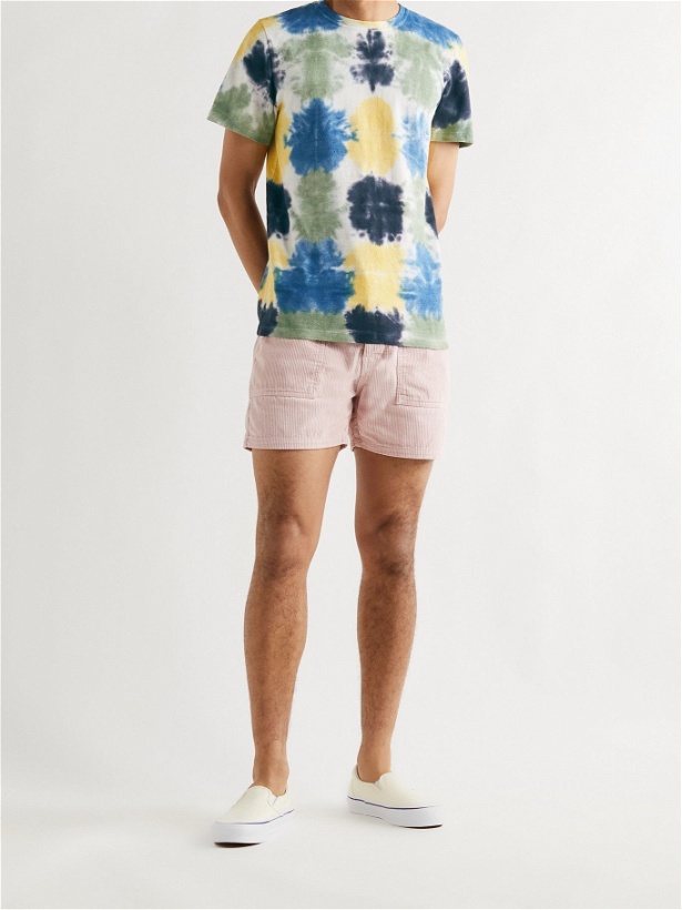 Photo: Jungmaven - Baja Tie-Dyed Hemp and Organic Cotton-Blend Jersey T-Shirt - Multi
