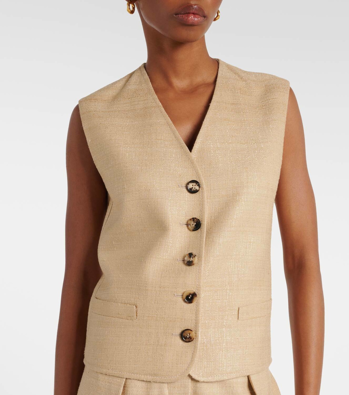 Loro Piana Rob silk vest Loro Piana