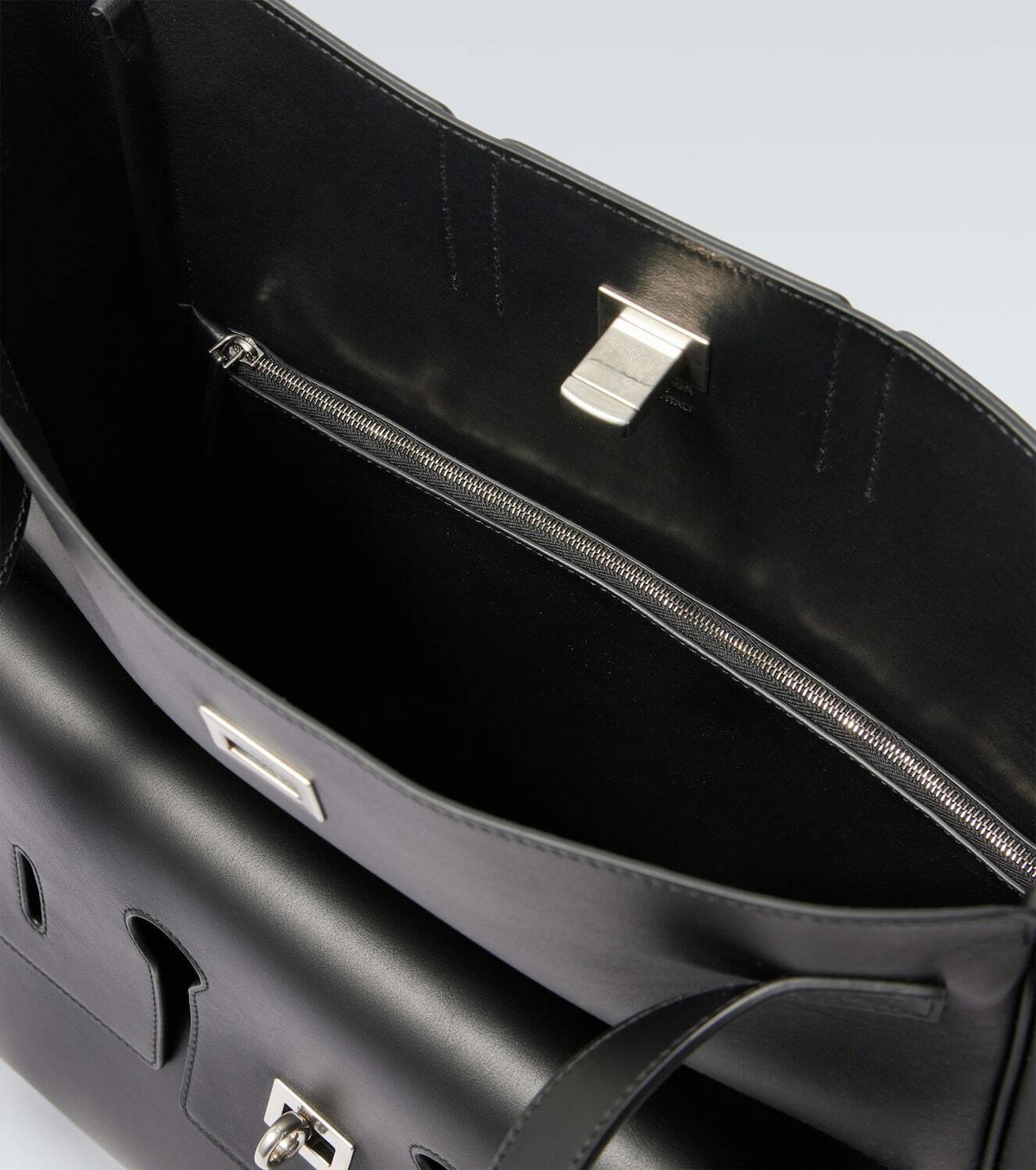 Balenciaga Bel Air leather messenger bag