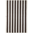 Tekla SSENSE Exclusive Multicolor Stripe Bath Sheet Towel