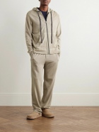 James Perse - Cotton-Jersey Zip-Up Hoodie - Neutrals