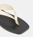 A. Emery Kinto leather thong sandals
