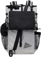 and wander White 30L Backpack