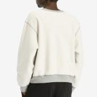 Lady White Co. Men's Mini Crewneck Sweatshirt in Reverse Heather Grey
