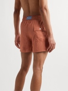 Atalaye - Fregate Short-Length Recycled Swim Shorts - Red
