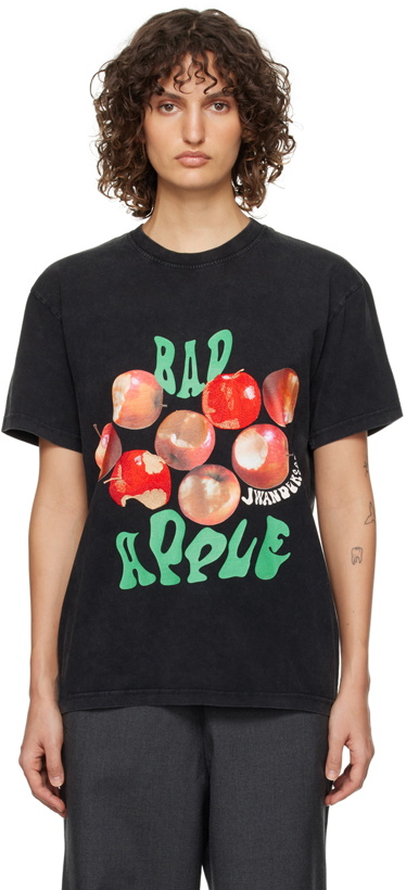 Photo: JW Anderson Gray 'Bad Apple' T-Shirt