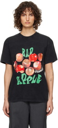 JW Anderson Gray 'Bad Apple' T-Shirt