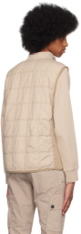 Stone Island Beige G0431 Puffer Vest