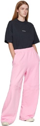 Acne Studios Pink Embossed Lounge Pants