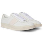 TOM FORD - Bannister Panelled Faux Leather Sneakers - White