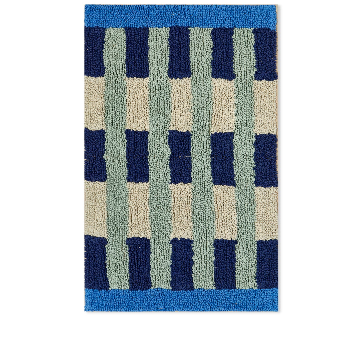 The Conran Shop Abstract Bath Matt in Navy The Conran Shop