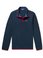 PATAGONIA - Micro D Snap-T Recycled Fleece Sweatshirt - Blue