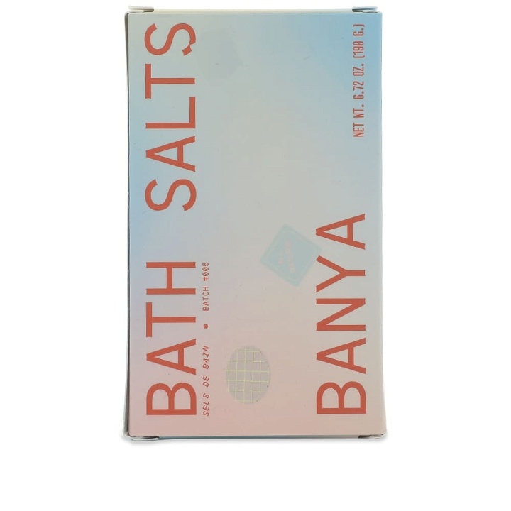 Photo: Sounds Bath Salts in Banya