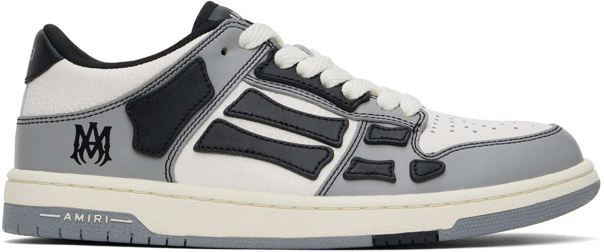 【送料&関税込】AMIRI Varsity Skel Top Low Sneakers Amiri Varsity Skel Top Low Sneakers | Saks Fifth Avenue