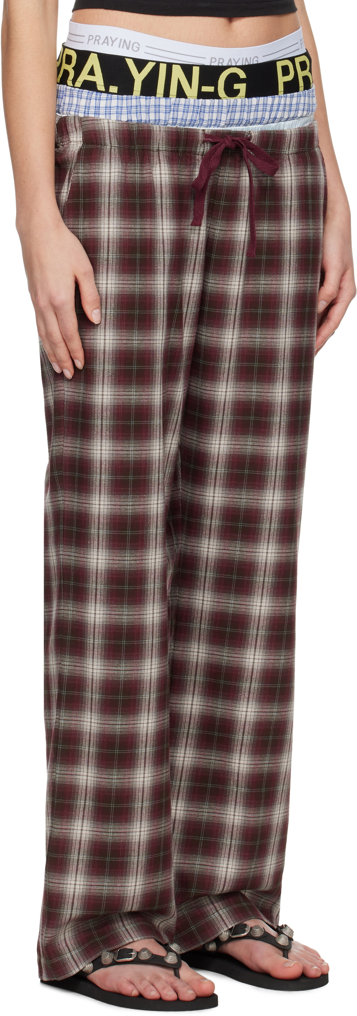 完売アイテム:Praying underwear sweats plaid 完売アイテム:Praying underwear sweats plaid 完売アイテム