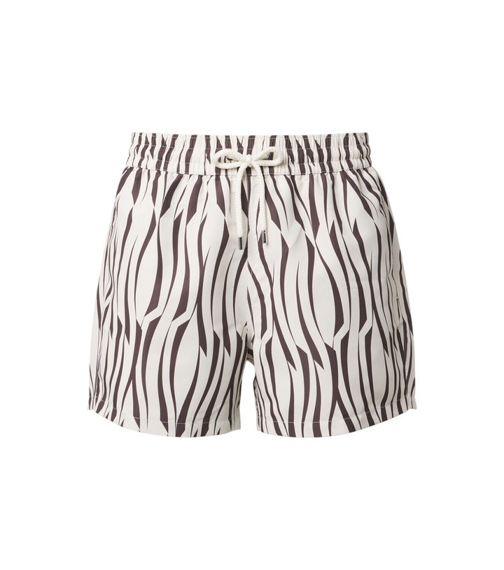 Photo: Frescobol Carioca Rio printed swim trunks