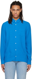 Séfr SSENSE Exclusive Blue Hampus Shirt