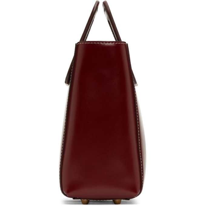 Staud Burgundy Mini Shirley Bag Staud