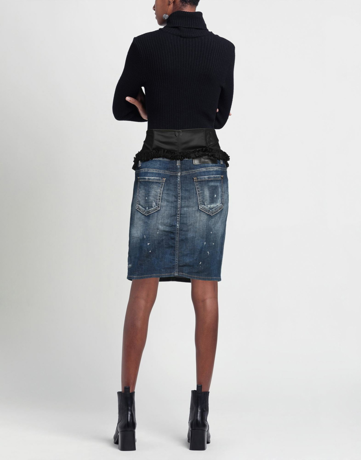 Dsquared2 Womens Denim skirt in Blue