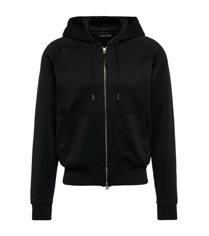 Photo: Tom Ford - Hooded zipped jacket